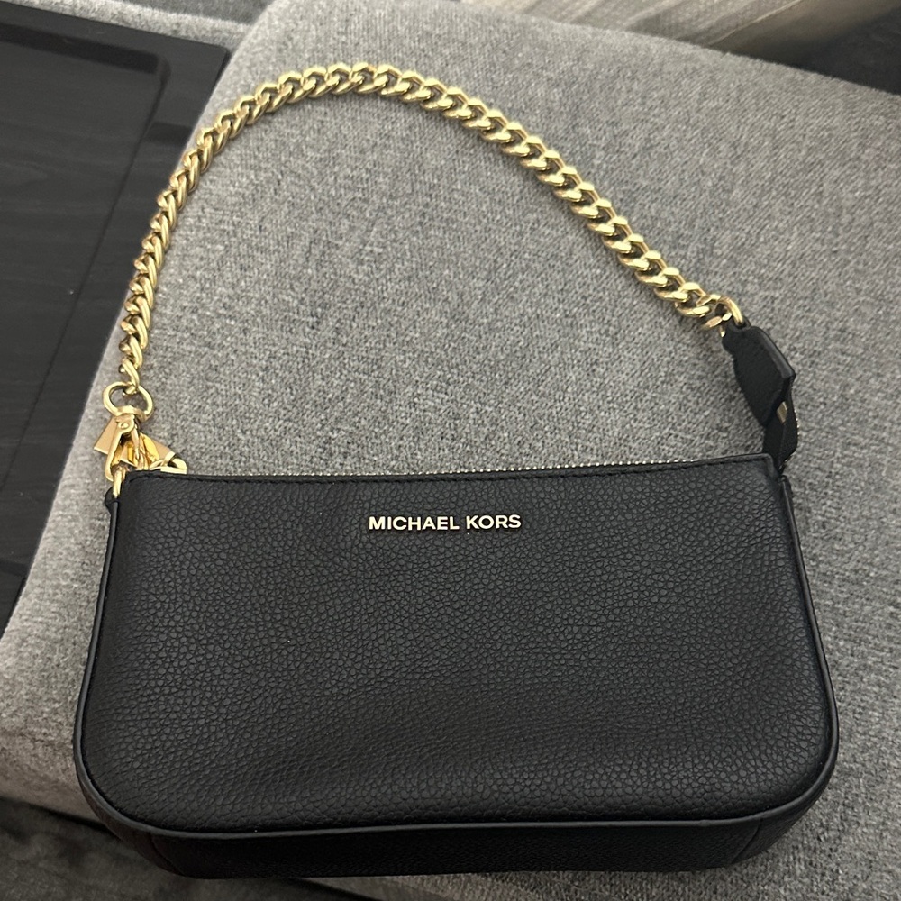 Michael Kors Black Chain Purse